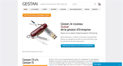 Desktop Screenshot of gestan.fr